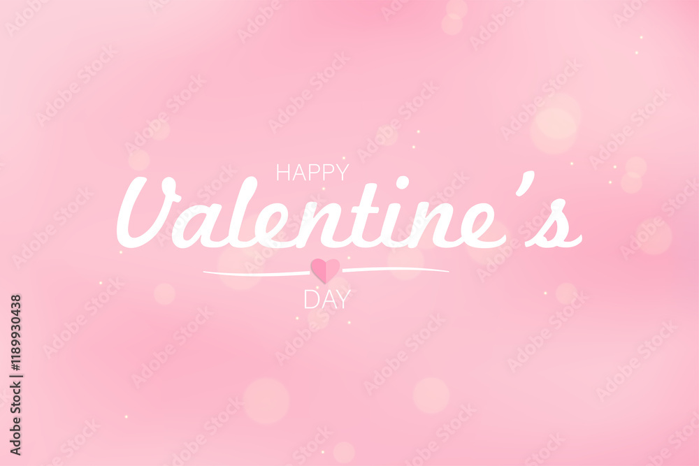 Love in the Air Happy Valentines Day Design