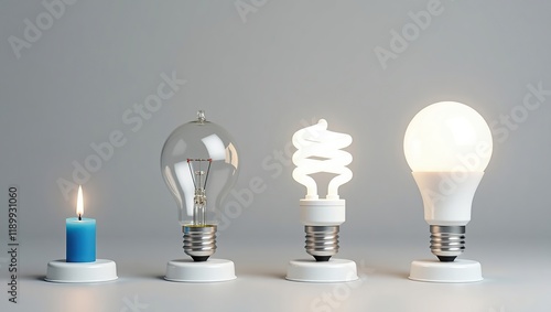 Evolution of Light Sources From Candle To LED