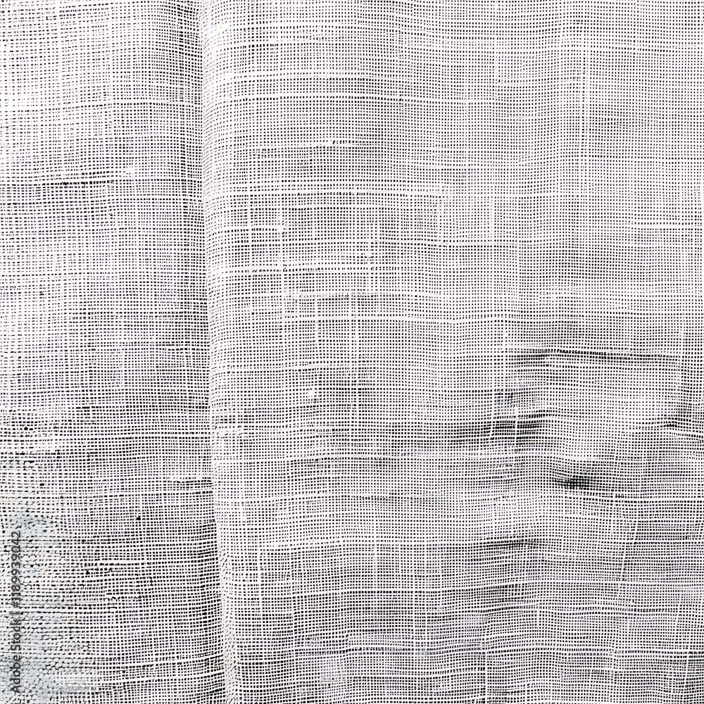 Fototapeta premium White fabric as a background. Close-up. Texture, pattern