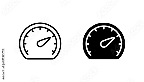 volume control icon set. vector illustration on white background