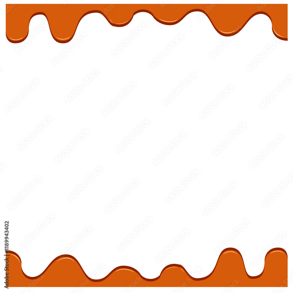 Obraz premium バレンタインイメージに使えるシンプルなチョコレートのイラスト素材 ベクター