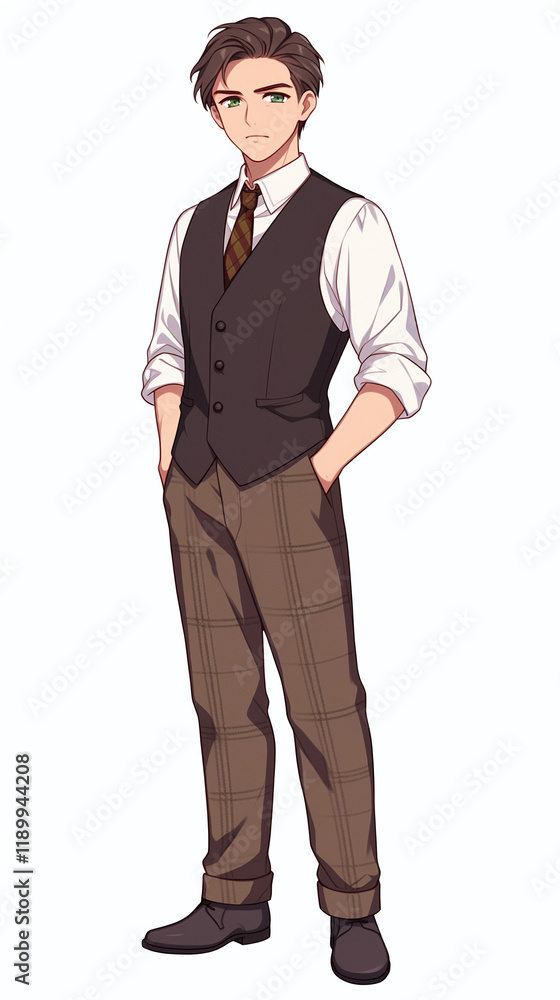 Handsome Man in Formal Wear