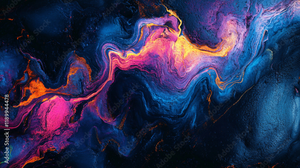 Abstract visuals blending neon lights and textured backgrounds. Abstract visuals blending neon lights and textured backgrounds.