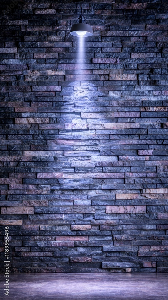Dark Brick Wall Background Spotlight Texture Interior Design Studio Dark Brick Wall Background Spotlight Texture Interior Design Studio