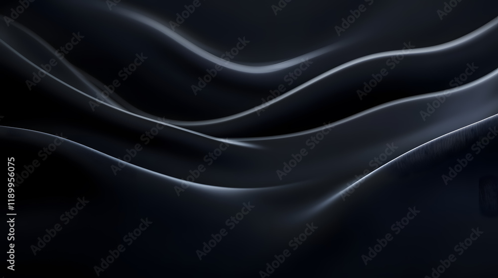 Fototapeta premium A gradient abstract background features blue sky and ice ink, with ample copy space.