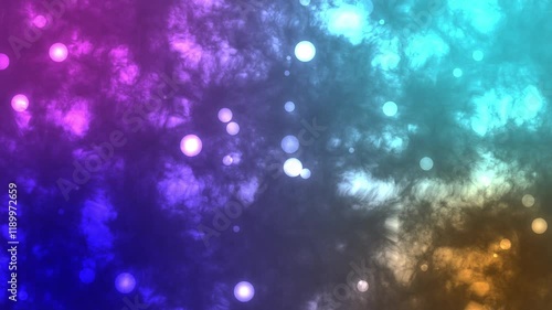 「上昇するドット柄」のグラフィック背景素材