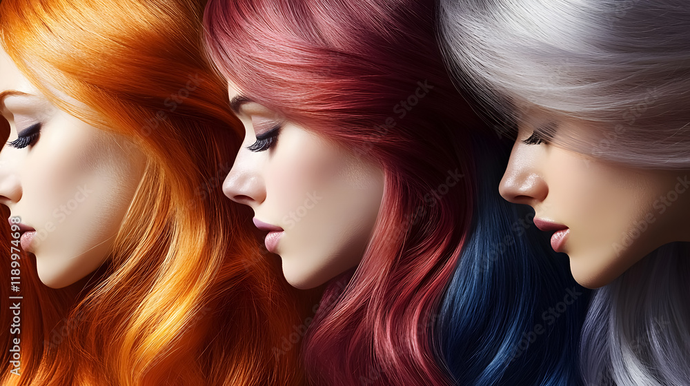 Hair color palette Hair color palette