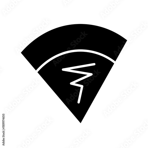 crepe glyph icon