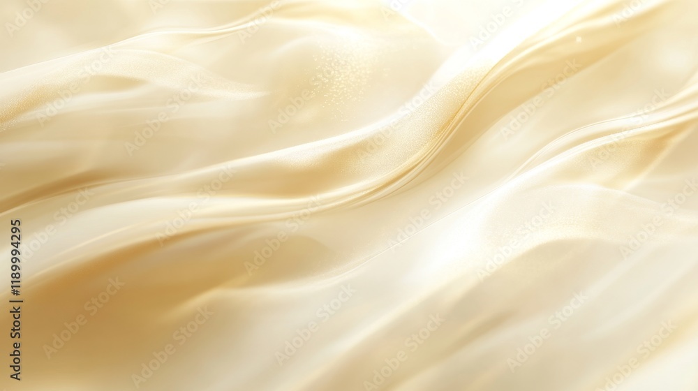 Fototapeta premium Soft and Elegant Flowing Silk Fabric Background for Stylish Designs