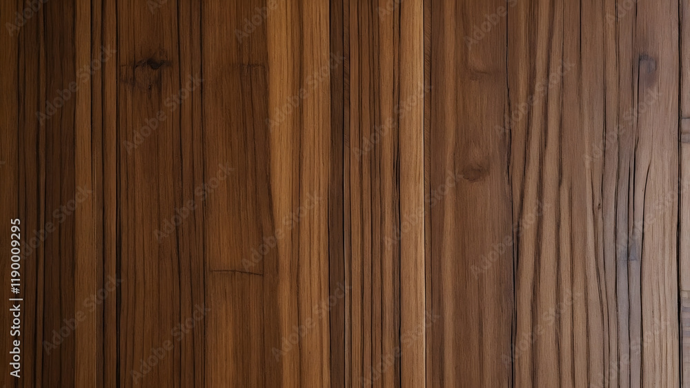 Fototapeta premium Dark wood grain displays natural knots and textures, suitable for backgrounds, frames, furniture textures, woodworking designs, or rustic-themed graphics