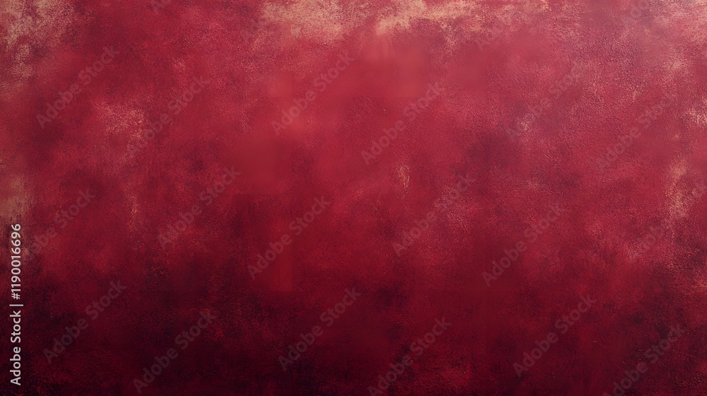 Obraz premium Bold maroon red solid flat background with smooth fade