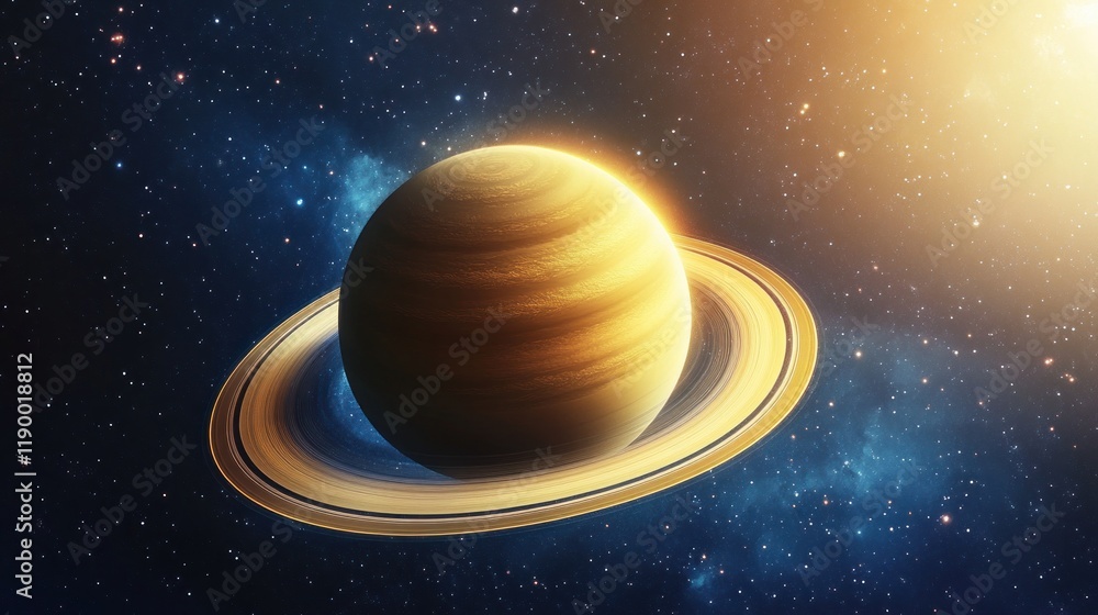 Saturn, the Ringed Planet in the Cosmos Saturn, the Ringed Planet in the Cosmos