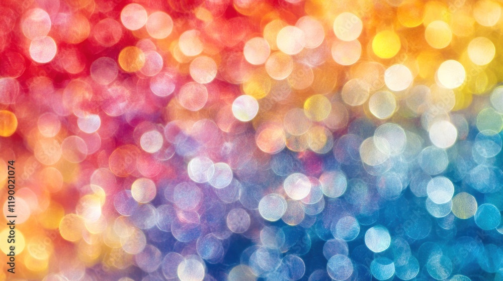Fototapeta premium Abstract colorful bokeh background.