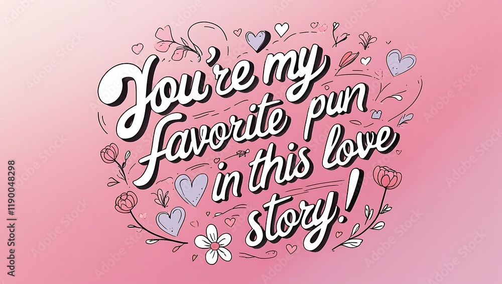 Youre my favorite pun in this love story Youre my favorite pun in this love story