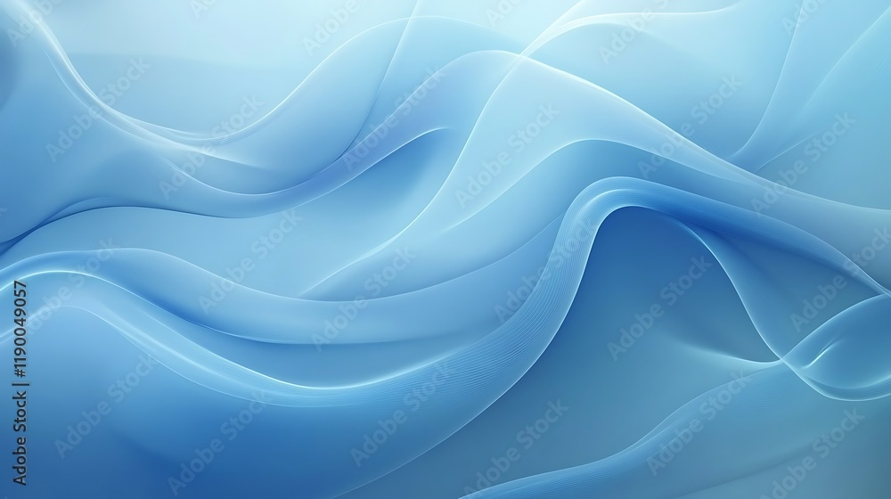Abstract Blue Wave Background Design Abstract Blue Wave Background Design