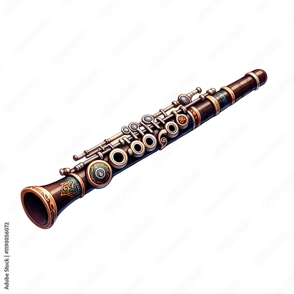 Naklejka premium flute