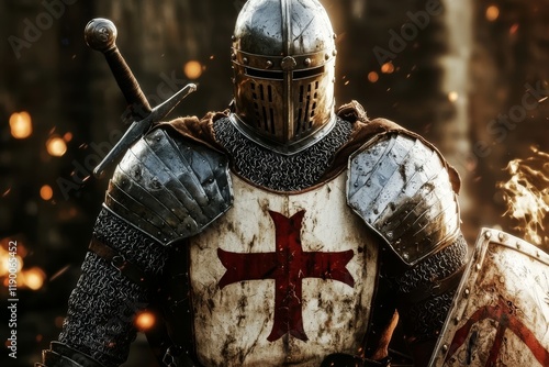 Merging History and Fantasy: The Iconic Templar Knight