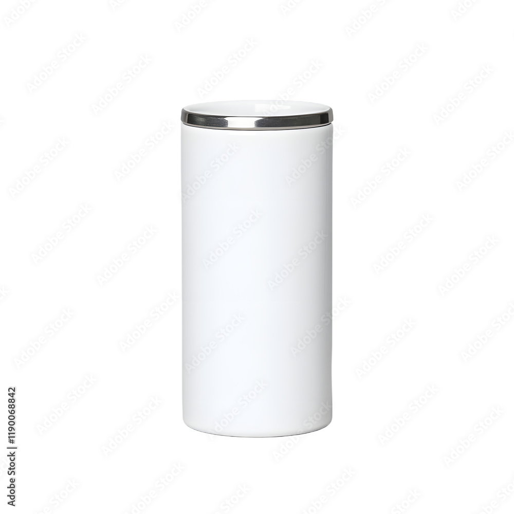 Ceramic travel mug on white background design material
Ceramic travel mug on white background design material