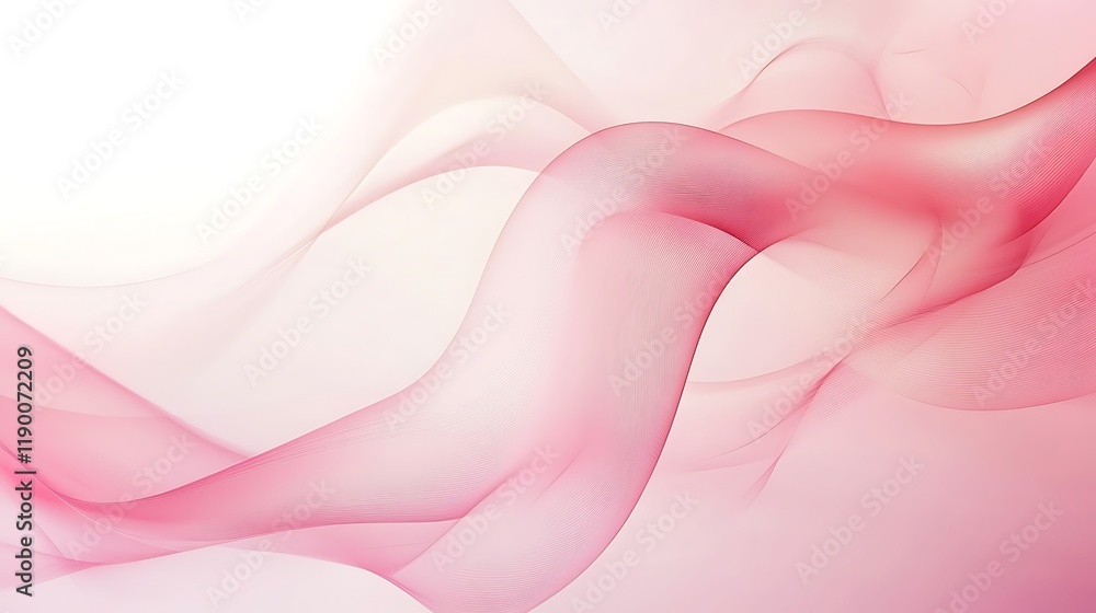 Obraz premium Abstract Pink Wave Design Background Image