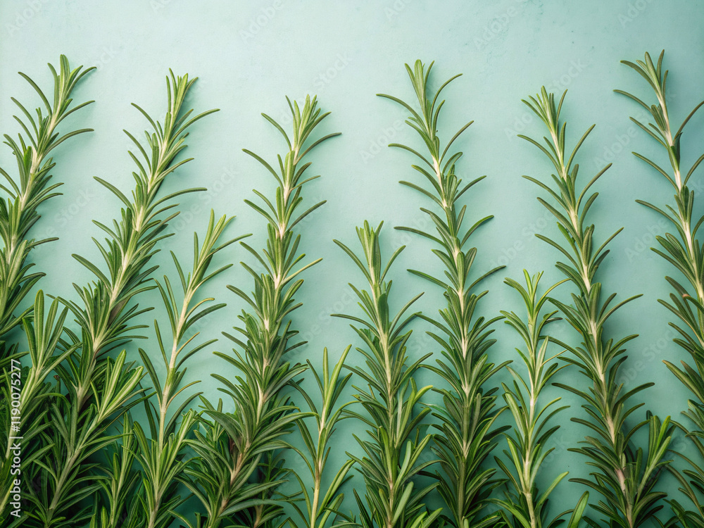 Fototapeta premium green leaves background. plant, rosemary, leaf, herb, isolated, nature, tree, branch, leaves, grass, food, bamboo, white, spice, garden, herbal, fresh, illustration, growth, ingredient, twig, vector, 