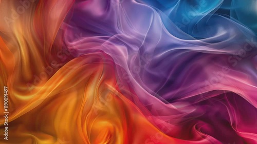 Wallpaper Mural silk abstract looping footage background curve satin wave design  Torontodigital.ca