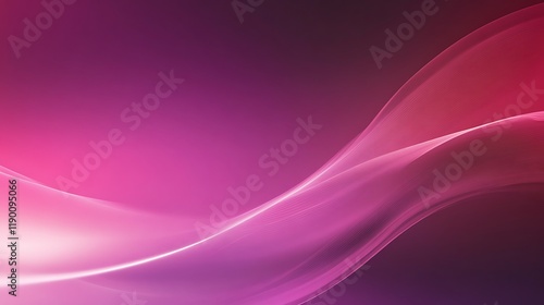 Abstract Pink Wave Background Design Image