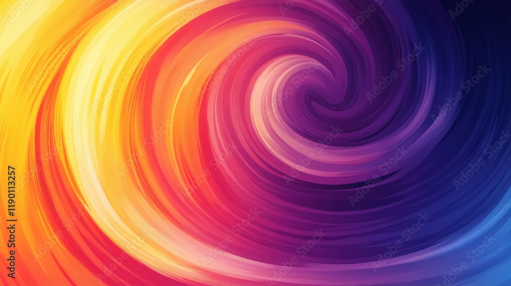Vivid swirl of bright colors in an abstract pattern Vivid swirl of bright colors in an abstract pattern