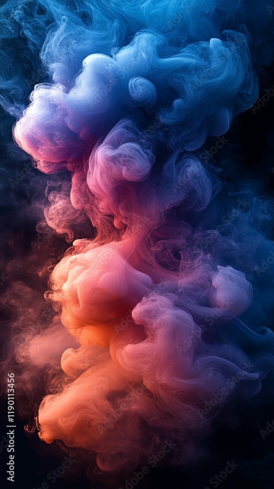 Fototapeta premium A colorful picture of a rainbow colored background