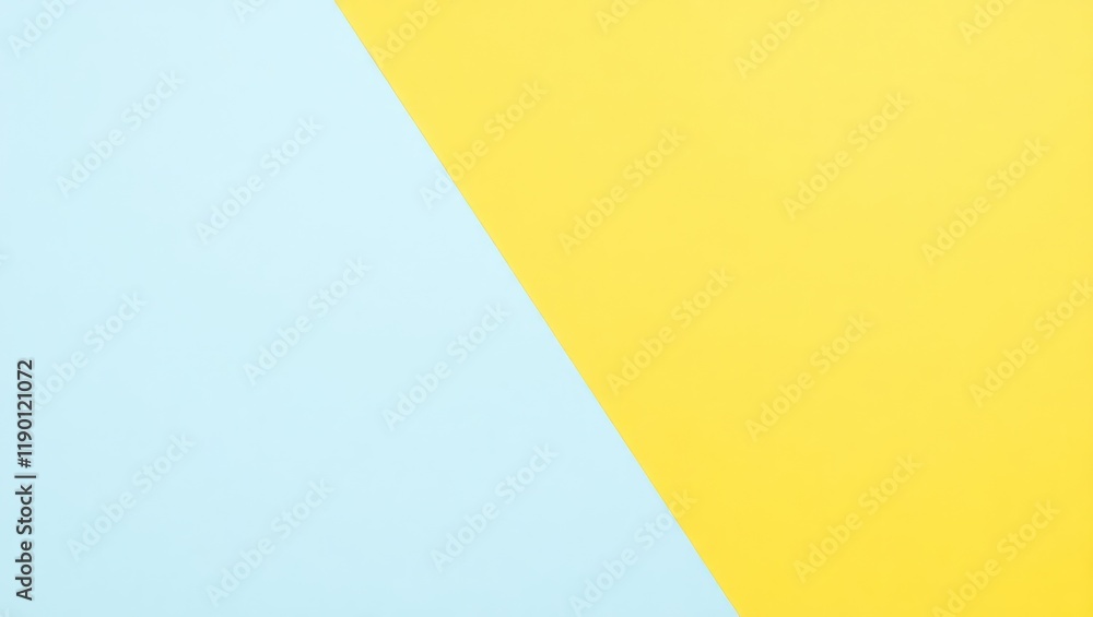 A yellow paper texture with a blue corner curl, perfect for a blank banner or note design A yellow paper texture with a blue corner curl, perfect for a blank banner or note design