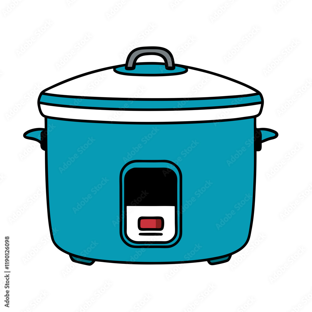vector-silhouette-of--rice-cooker vector-silhouette-of--rice-cooker