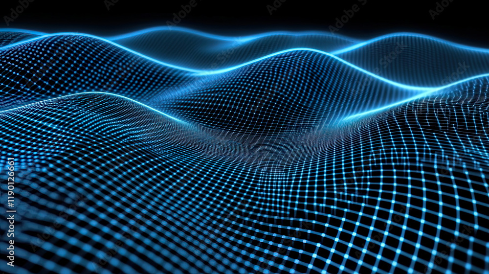 Futuristic digital grid Digital technology background Futuristic digital grid Digital technology background