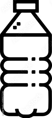 mineral water bottle icon