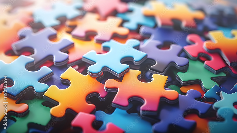 Unfinished Mystery: A Collection of Scattered Jigsaw Puzzle Pieces Waiting to Unveil Their Hidden Picture Unfinished Mystery: A Collection of Scattered Jigsaw Puzzle Pieces Waiting to Unveil Their Hidden Picture