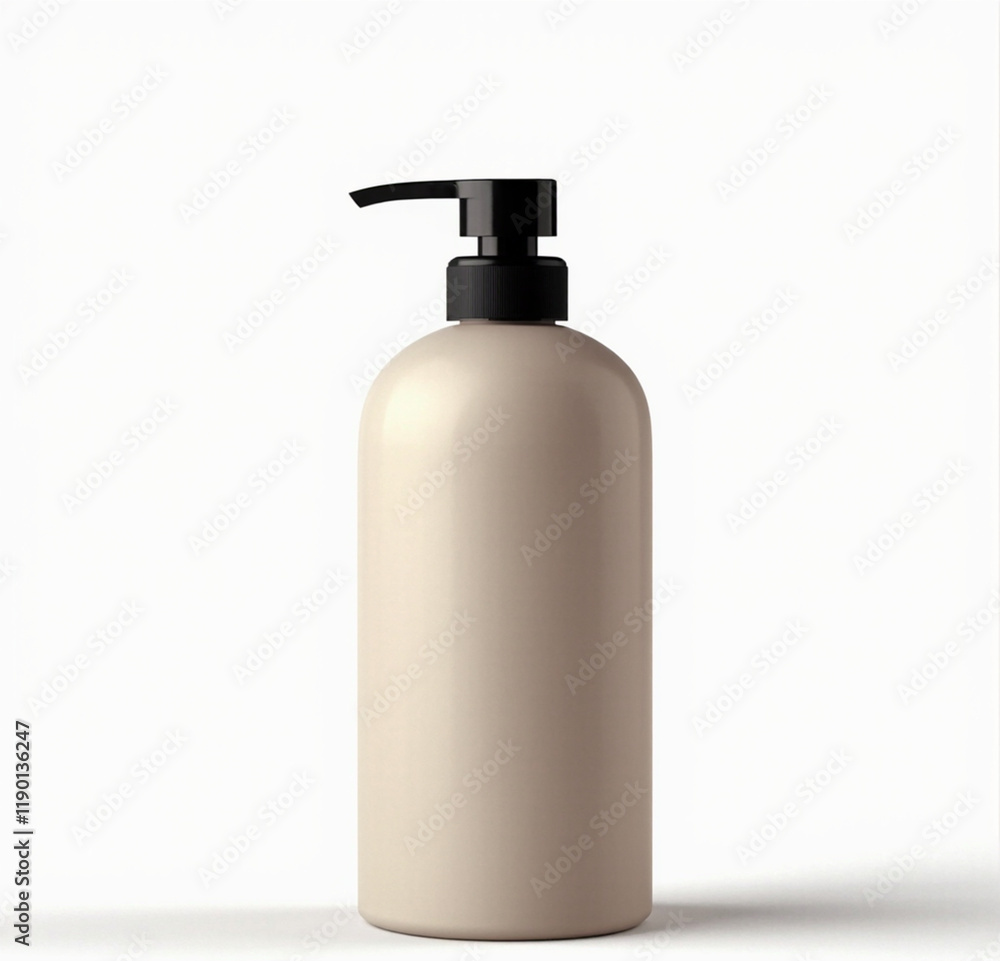 Fototapeta premium white plastic bottle