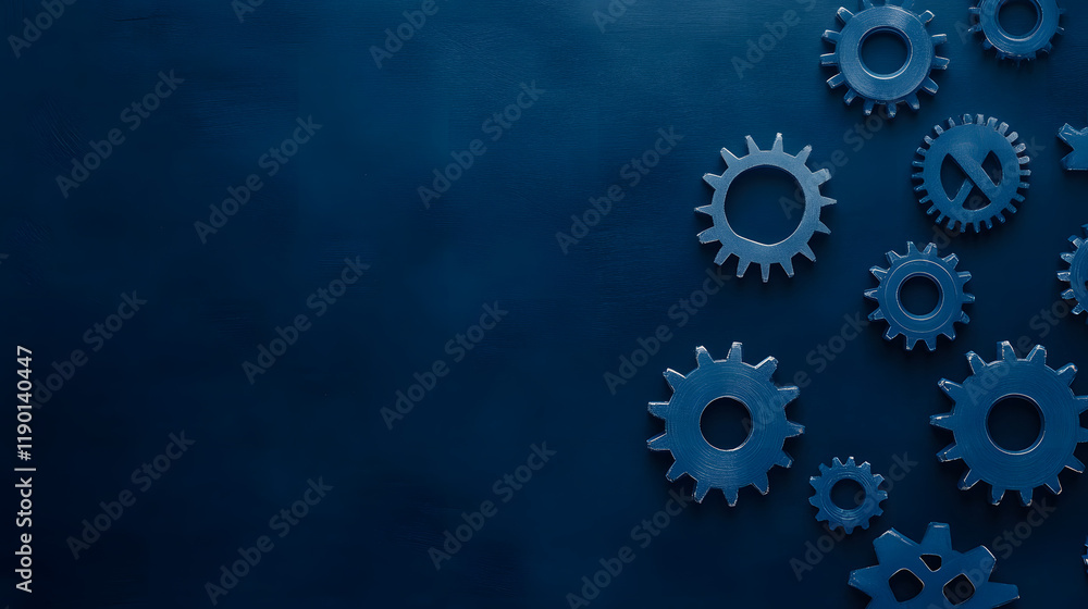 Corporate efficiency represented through gears and mechanical elements symbolizing productivity and teamwork
Corporate efficiency represented through gears and mechanical elements symbolizing productivity and teamwork