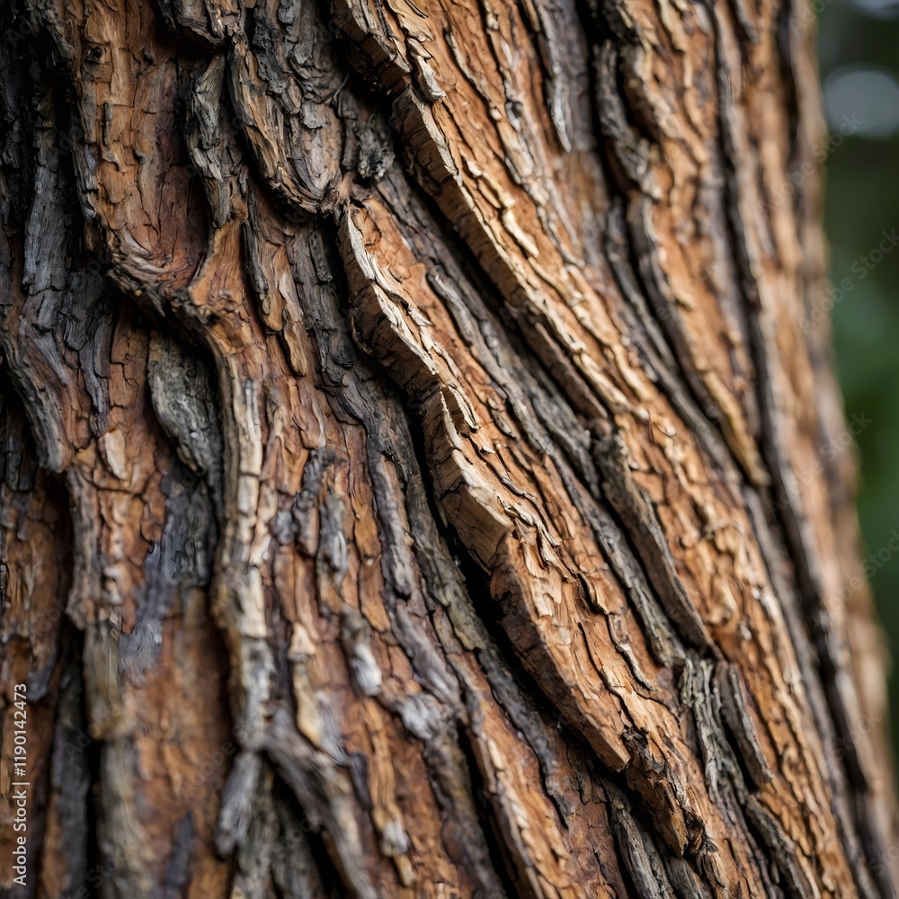 Weathered Resilience: Close-Up of Pi nus Longevity Bark Showcasing Centuries of Survival Weathered Resilience: Close-Up of Pi nus Longevity Bark Showcasing Centuries of Survival