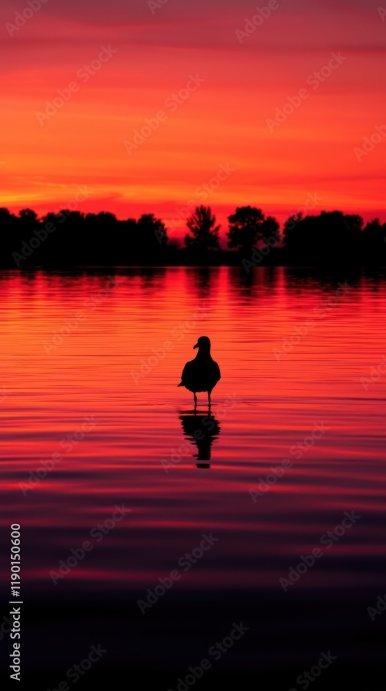 A silhouette of people on a boat during a sunset over the water A silhouette of people on a boat during a sunset over the water