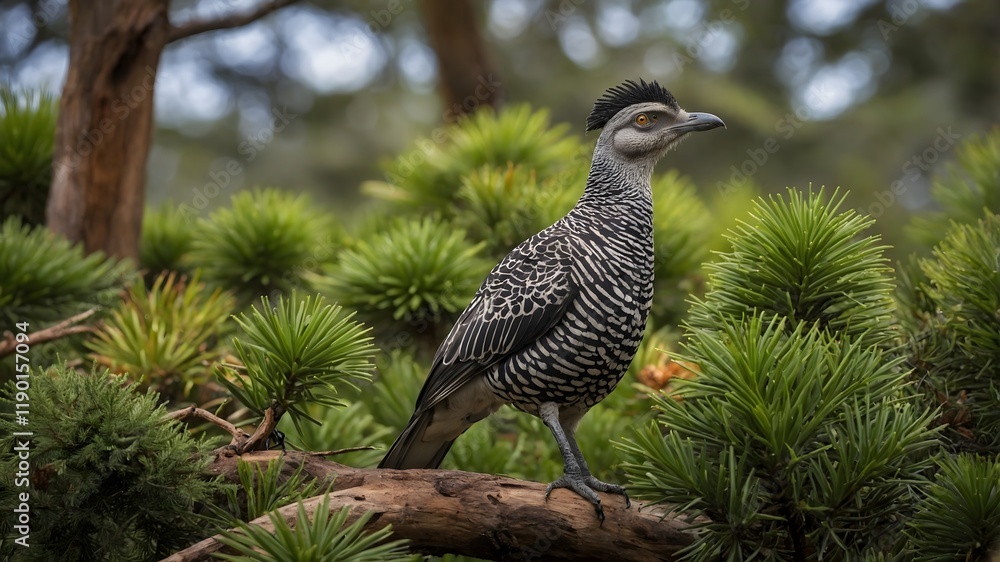 Biodiversity in Balance: Araucanian Trees Sheltering Birds and Small Mammals in a Serene Landscape Biodiversity in Balance: Araucanian Trees Sheltering Birds and Small Mammals in a Serene Landscape