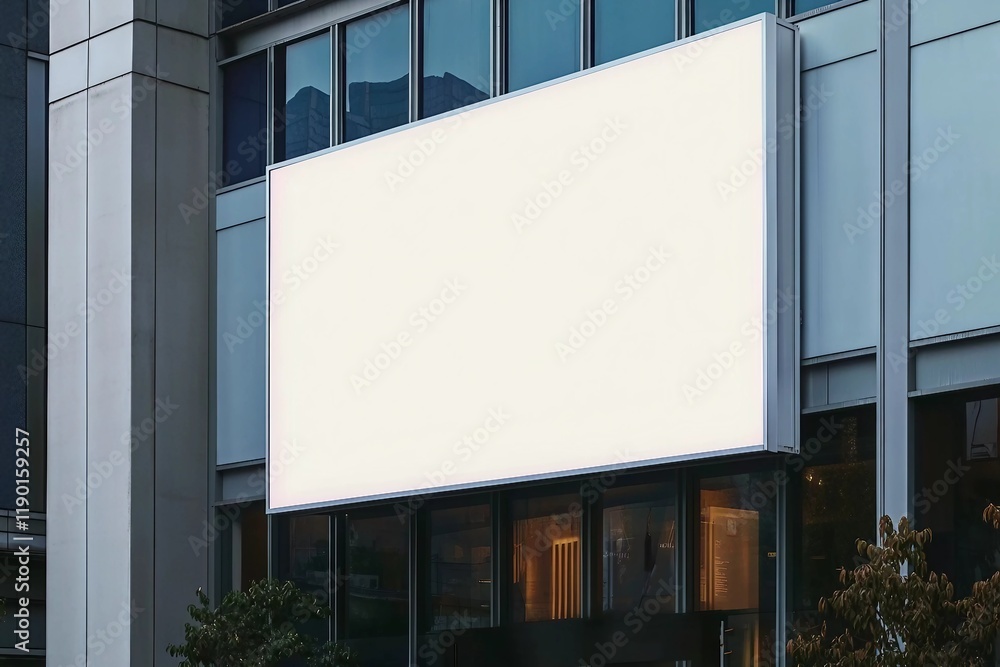 blank billboard on shop entrance, empty sign on store front mockup blank billboard on shop entrance, empty sign on store front mockup