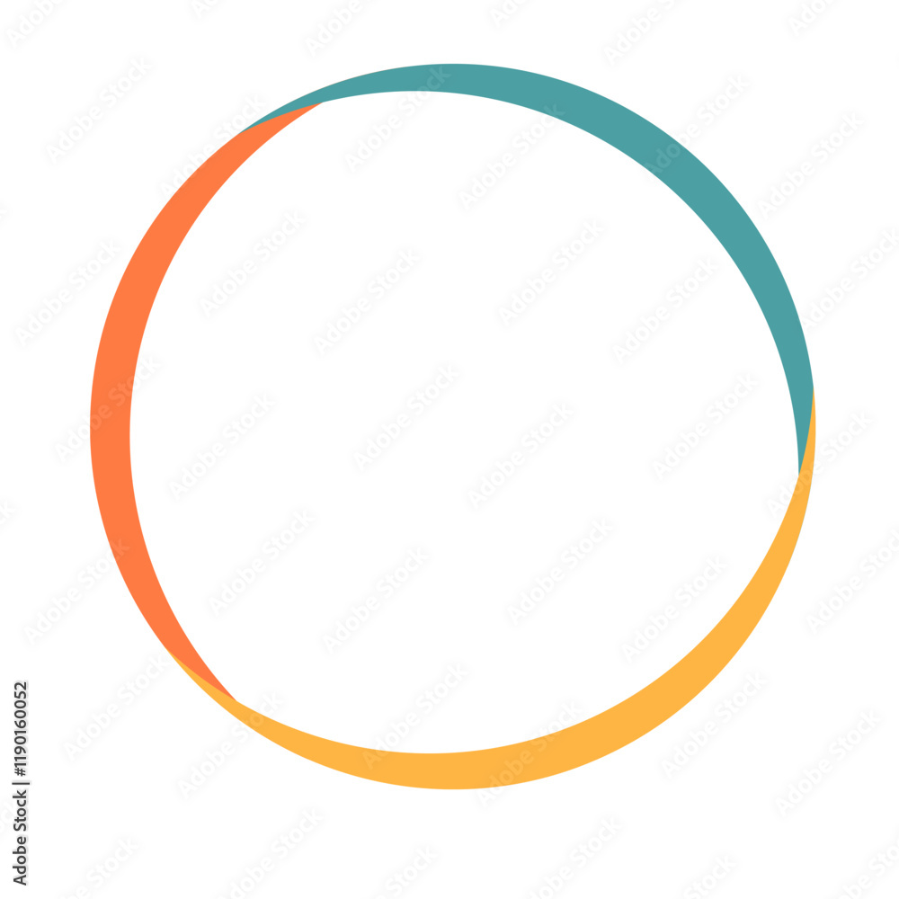 Round Logo Frame. Circular Logo Border Round Logo Frame. Circular Logo Border