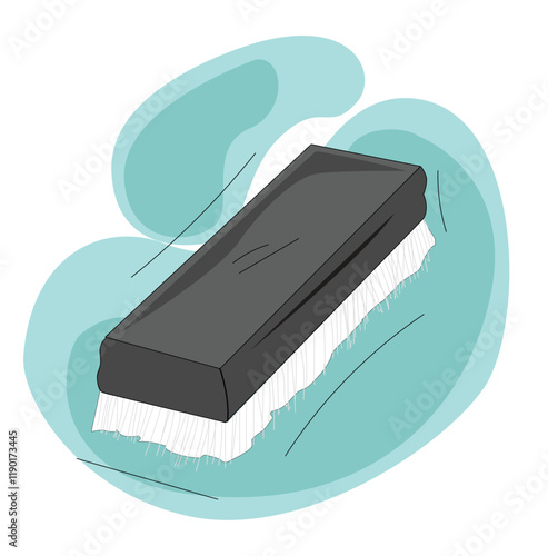 Chalkboard eraser vector. Eraser icon.