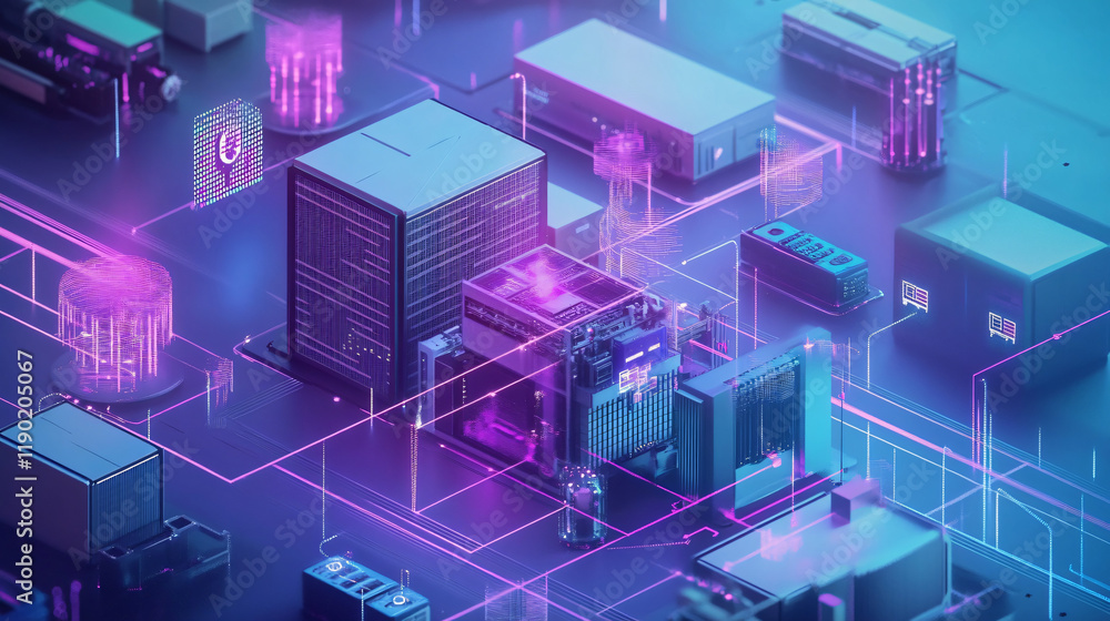 AI-powered systems analyzing sensor data for early issue detection in factories. AI-powered systems analyzing sensor data for early issue detection in factories.