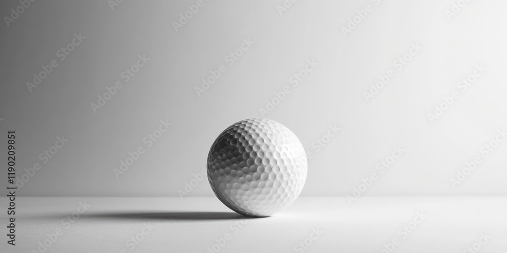 White Golf Ball on Table