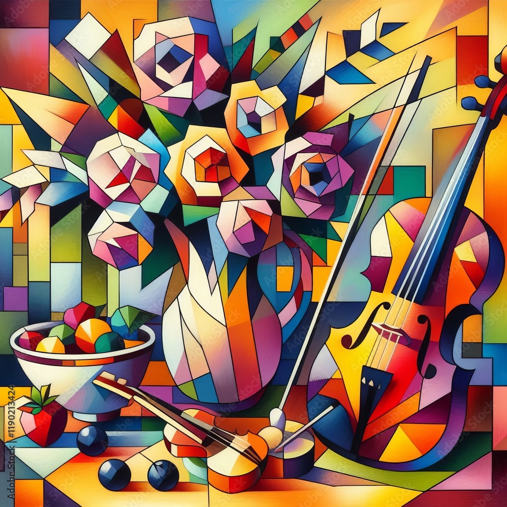 80 Cubist Still Life Izobrajenie 4 iz 4 80 Cubist Still Life Izobrajenie 4 iz 4