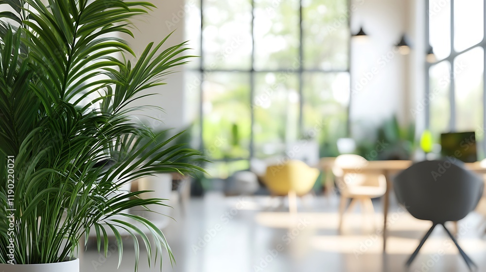 Eco friendly glass office building with trees in modern city. Eco friendly glass office building with trees in modern city.