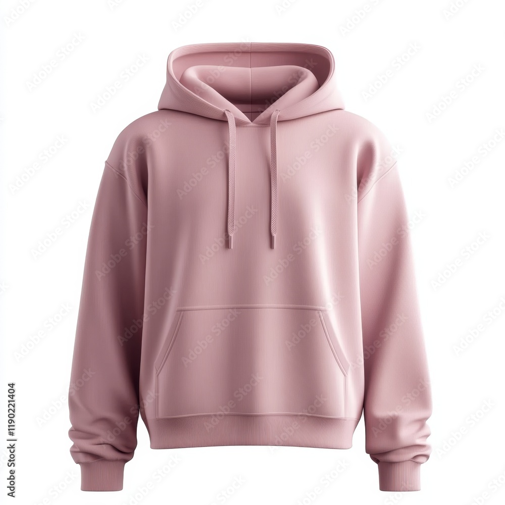 Front View of Isolated Hoodie on White Background Front View of Isolated Hoodie on White Background
