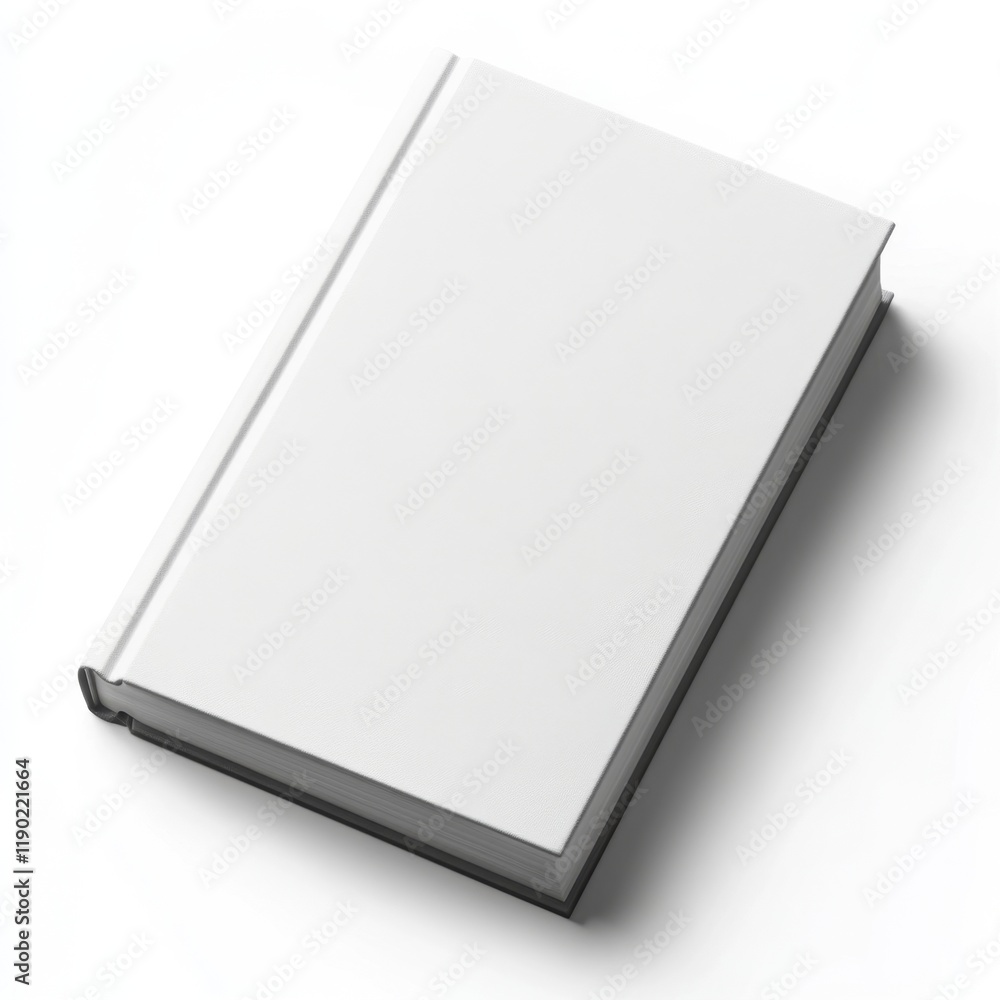 Minimalist Isolated Book Cover Mockup Design Minimalist Isolated Book Cover Mockup Design