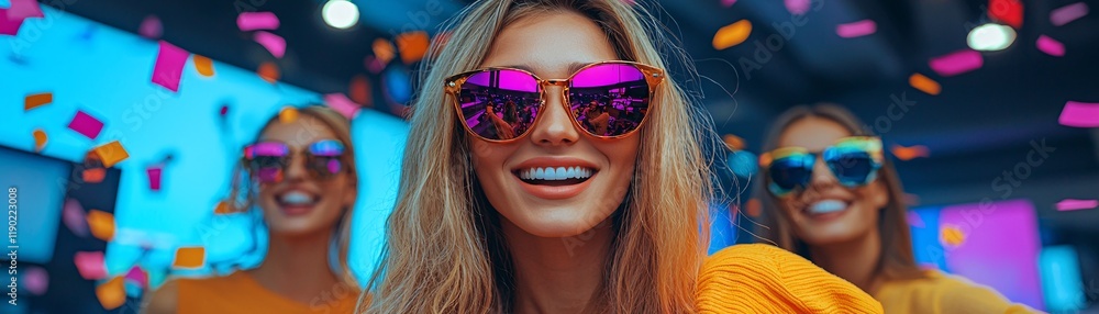 Bright Smiles and Colorful Celebration Vibes Bright Smiles and Colorful Celebration Vibes