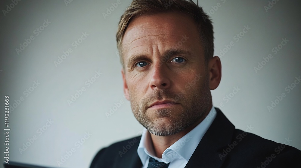 Portrait of a Confident Businessman Portrait of a Confident Businessman
