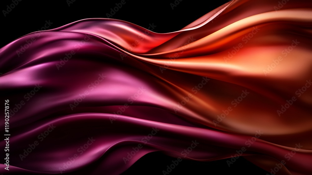 Abstract Crimson and Amber Silk Swirl: A Luxurious Digital Art Piece Abstract Crimson and Amber Silk Swirl: A Luxurious Digital Art Piece